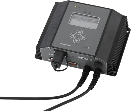 Scanmar QBC-X1 charger and configuration unit with cables