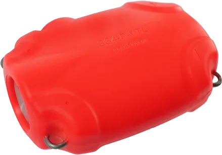 Scanmar SS4 Depth Sensor, orange sensor housing
