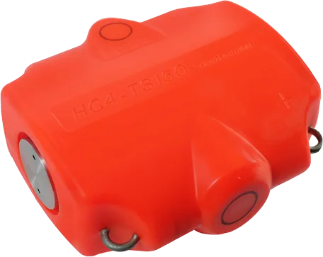 Scanmar Trawl Sounder, orange sensor housing